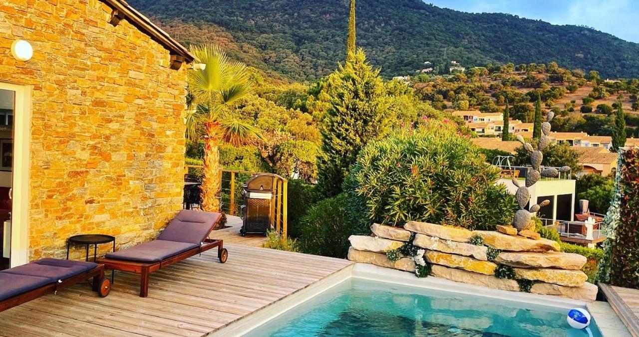 Villa Perla Saint-Tropez Cavalaire Sur Mer, 3-5 Chambres, Vue Mer, Piscine Chauffee Avril A Octobre ภายนอก รูปภาพ